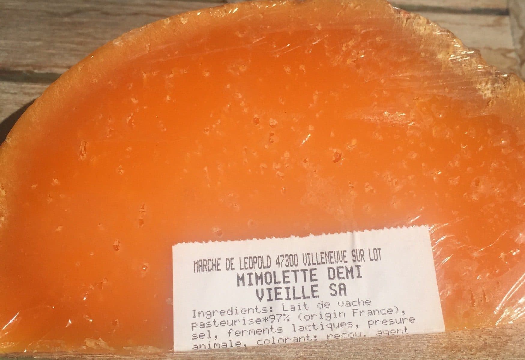 Open Food Facts Mimolette demi-vieille packshot