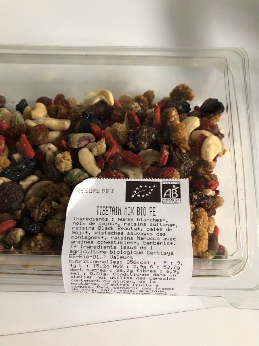 Open Food Facts Tibetain mix bio packshot