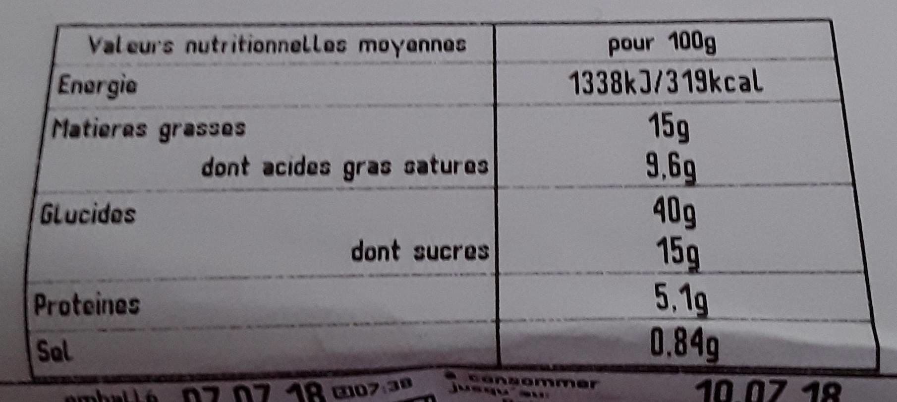 Open Food Facts 4 suisses au pépites de chocolat packshot