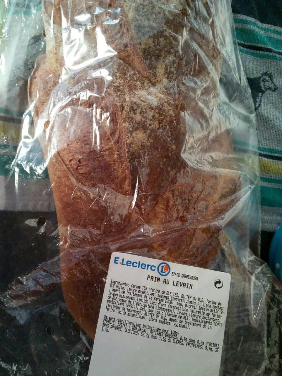 Leclerc Pain au levain packshot