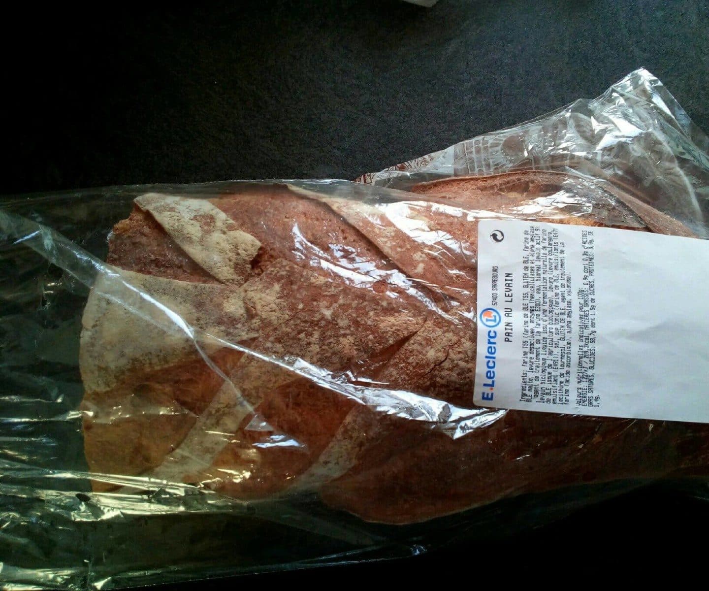 Leclerc Pain au levain packshot