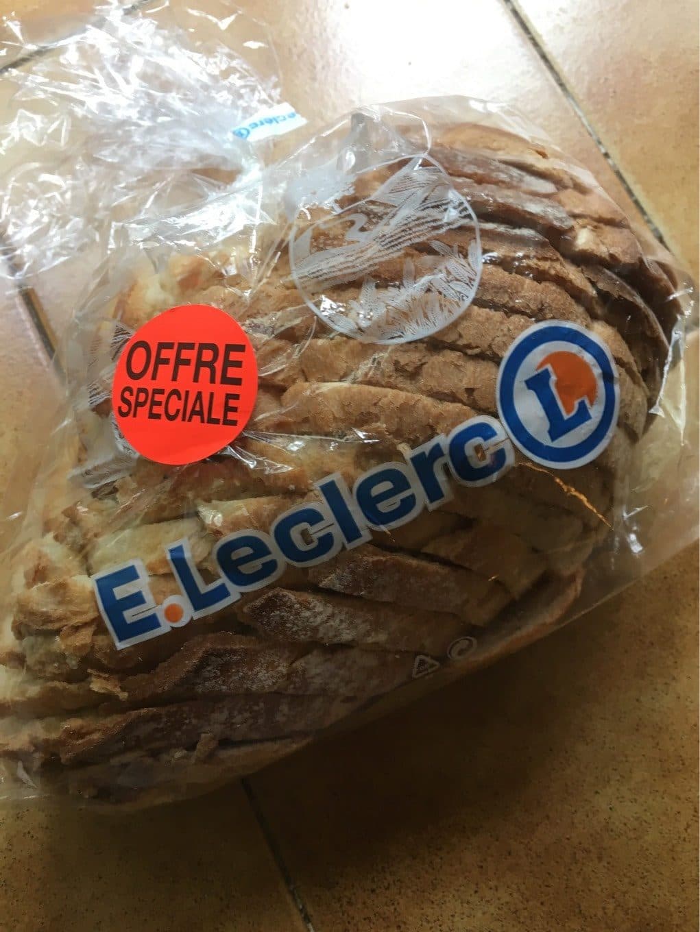 Leclerc Boule blanche 400gr packshot