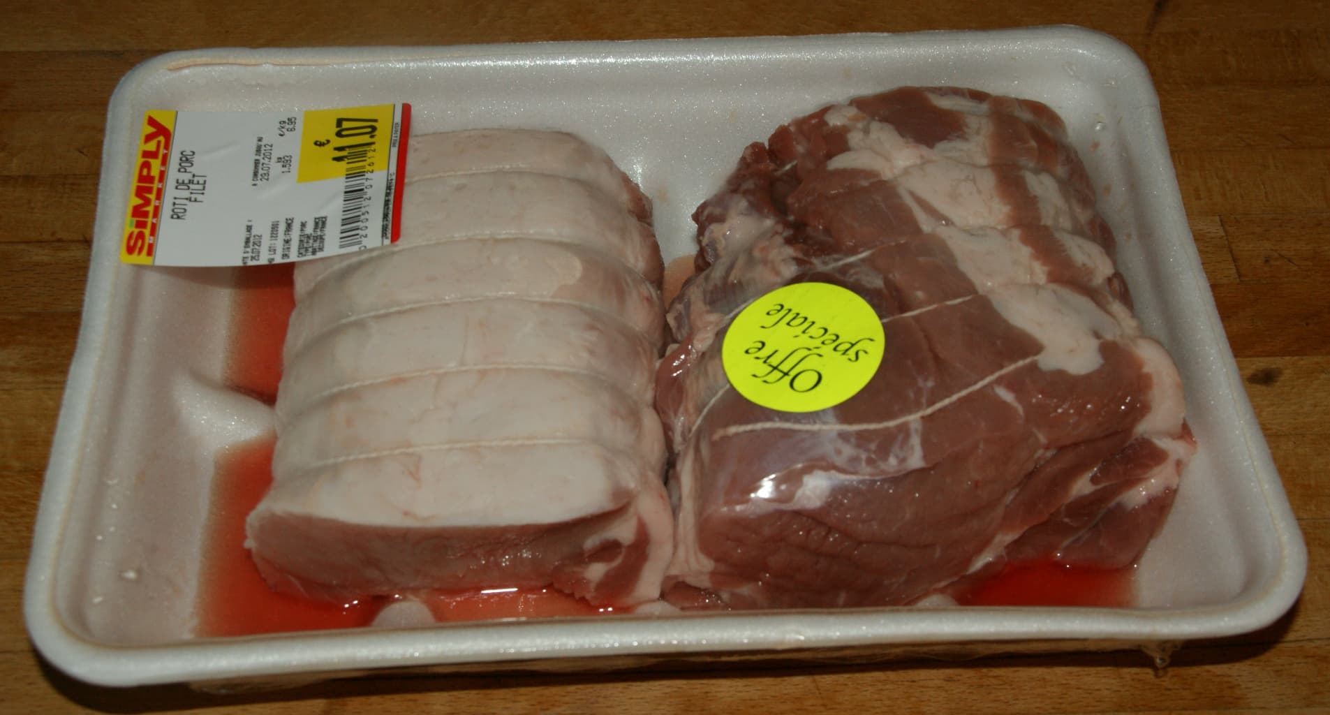 Simply Rôti de porc dans le filet packshot