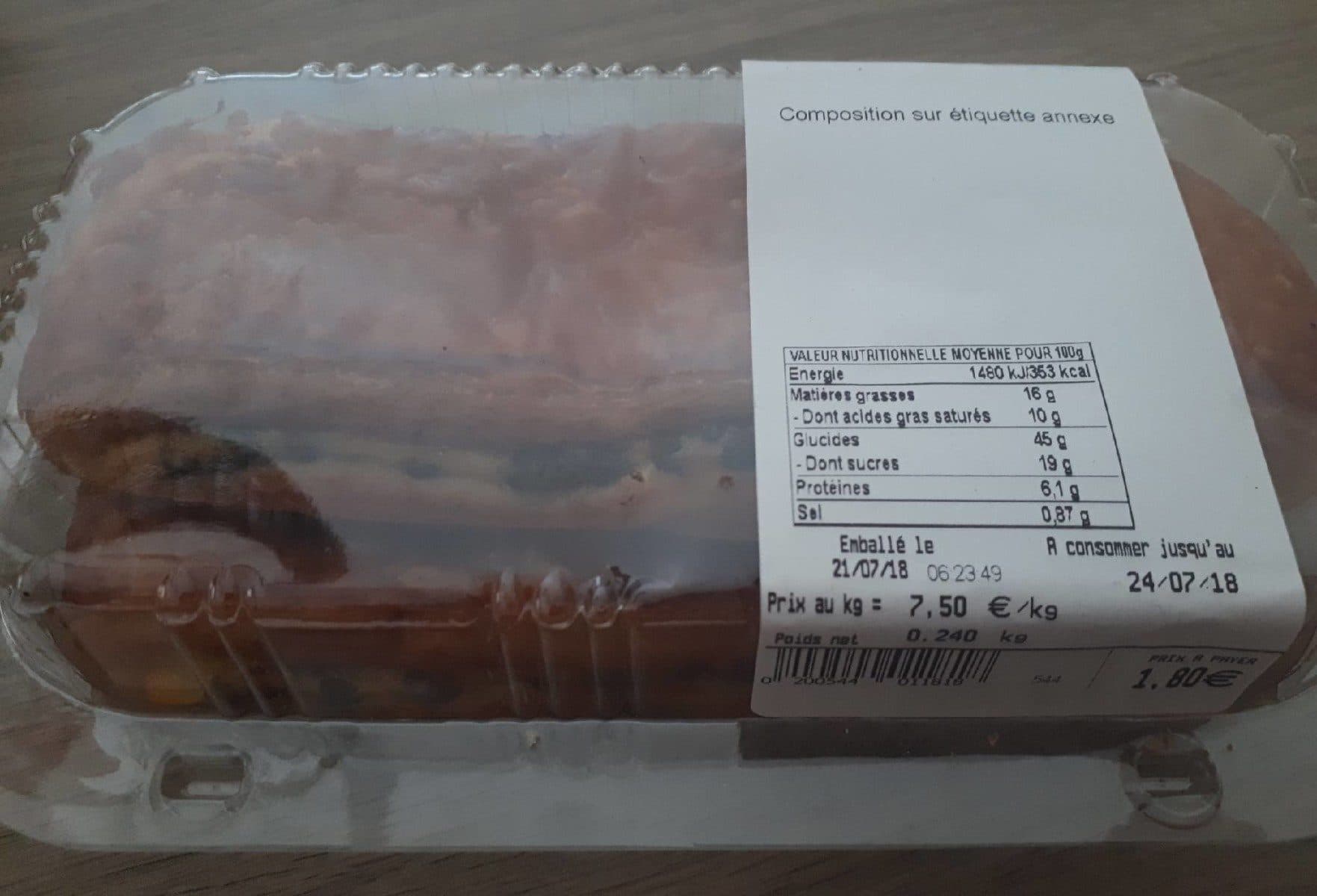 Open Food Facts Suisse Long Chocolat ×2 packshot