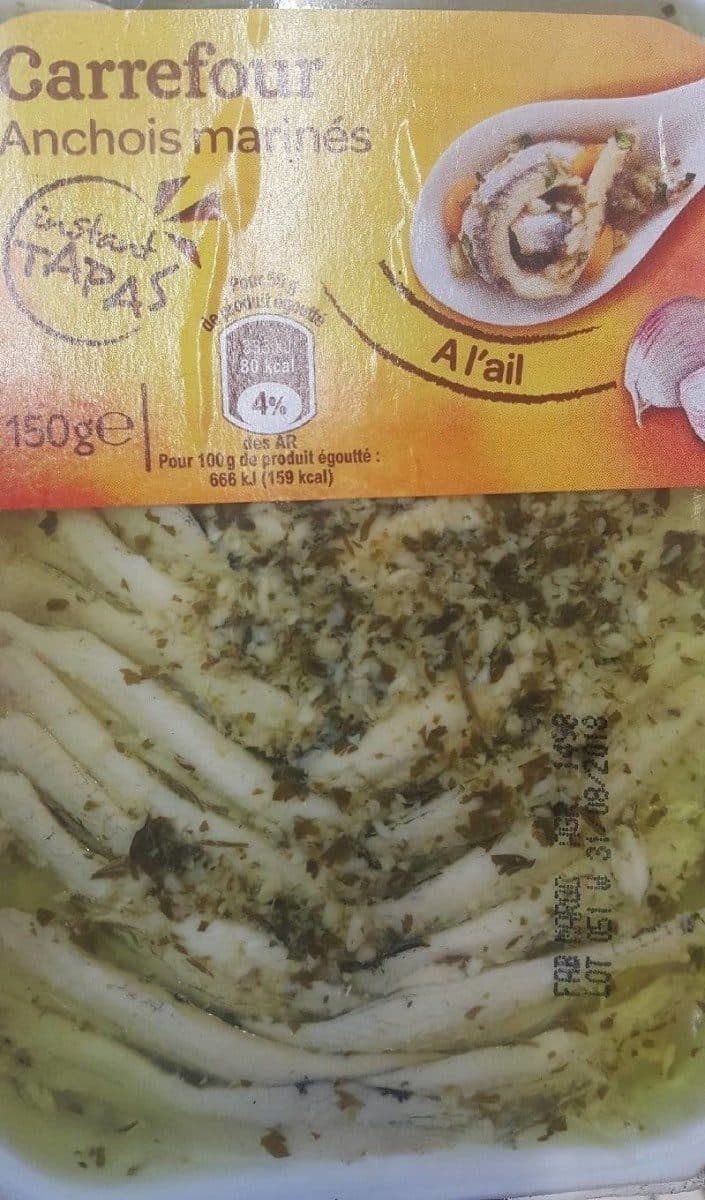 Open Food Facts Anchois marinés packshot