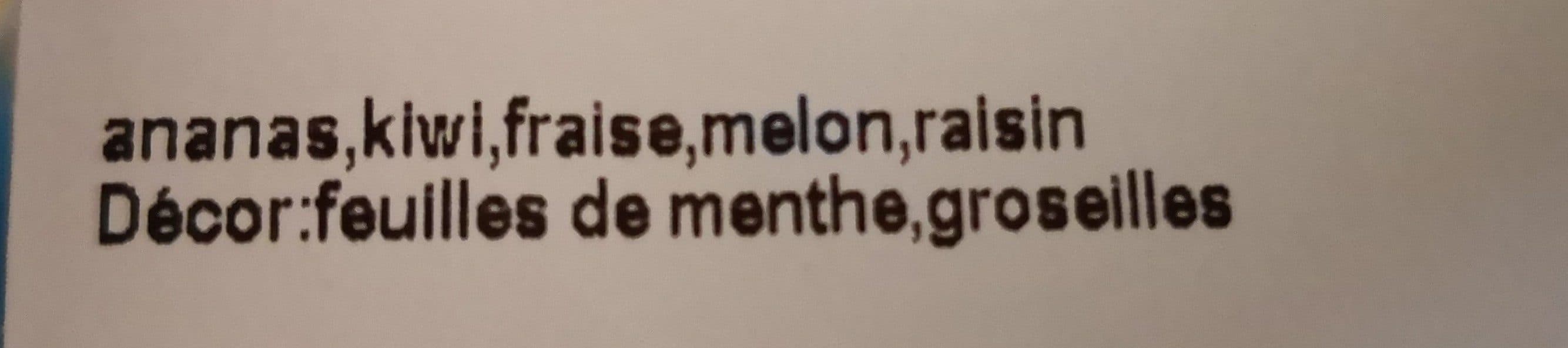 Leclerc Salade multifruits leclerc packshot