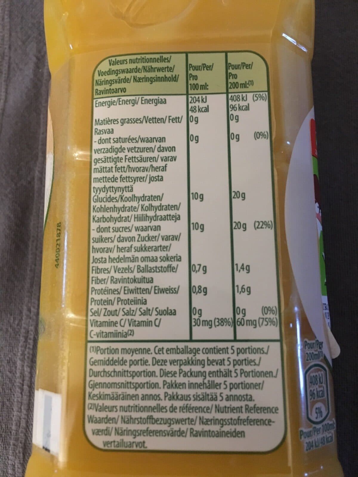 Open Food Facts Tropicana packshot