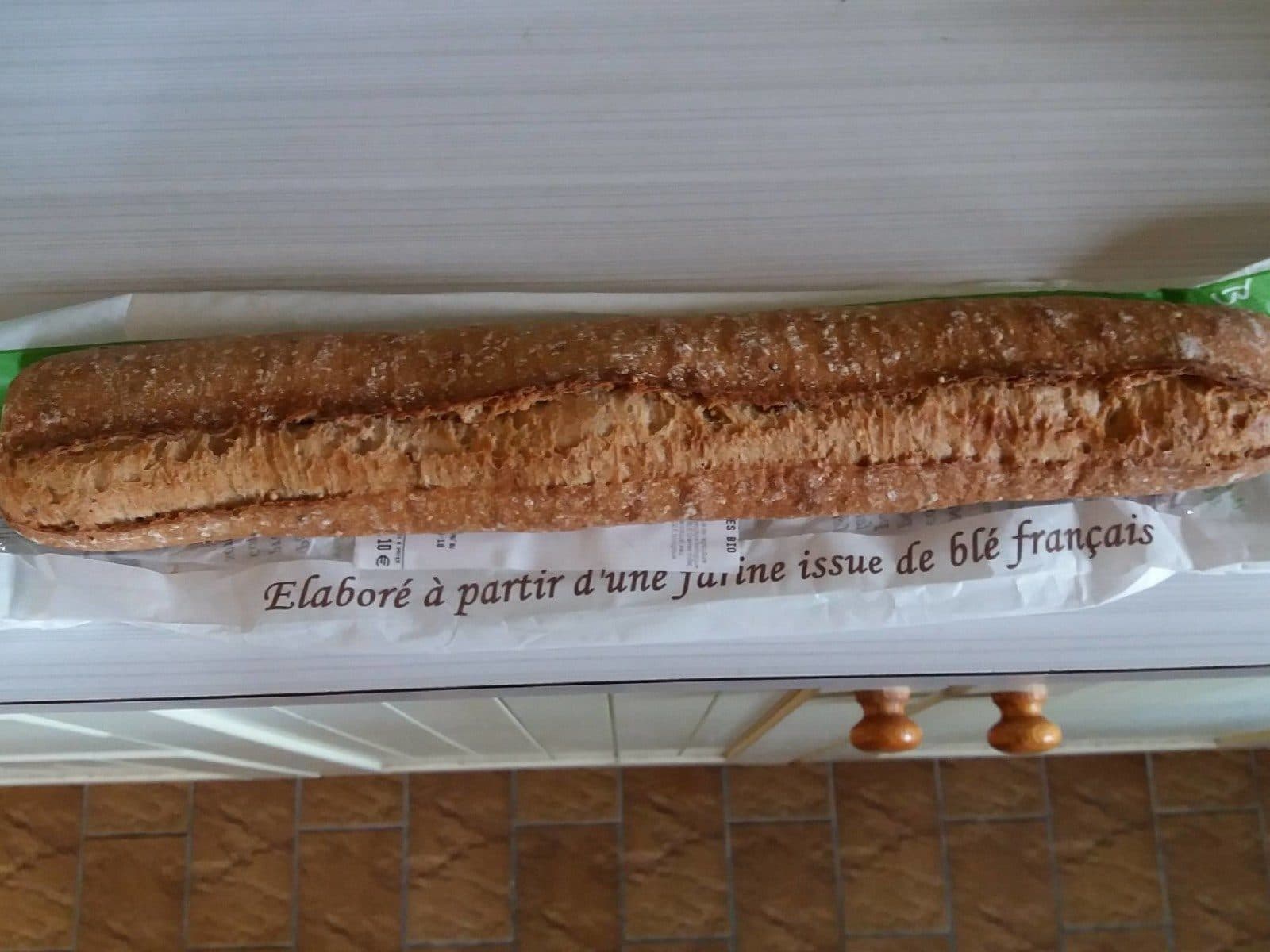 Open Food Facts Baguette céréales bio packshot