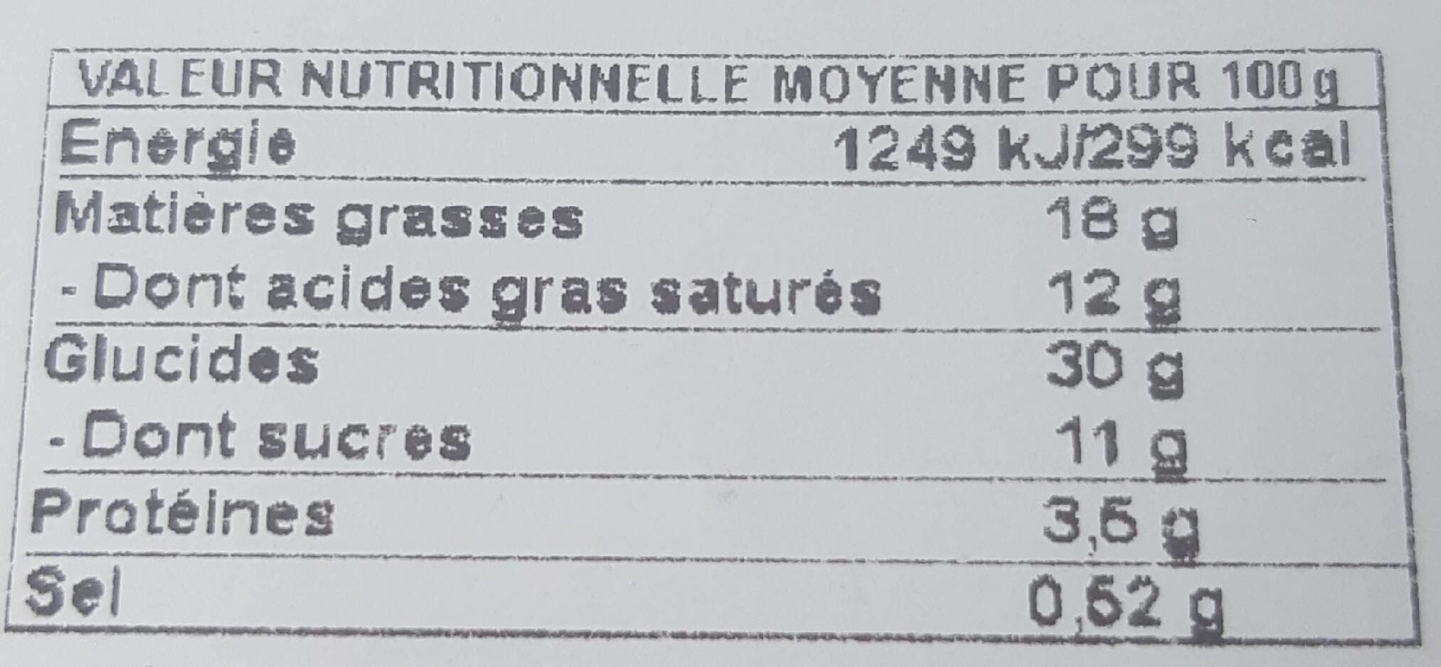 Open Food Facts Chaussons aux pommes x2 packshot