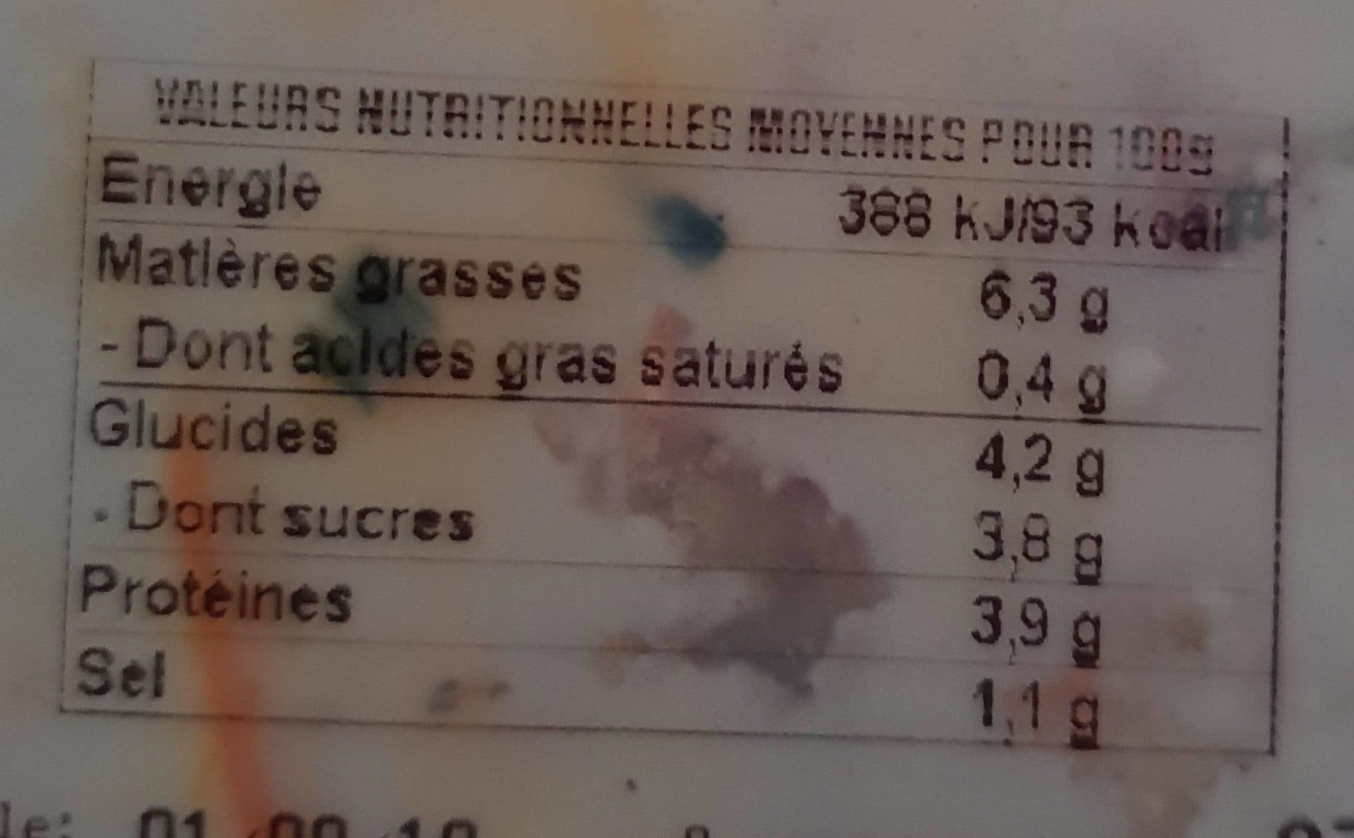 Open Food Facts Salade gambas mandarines packshot