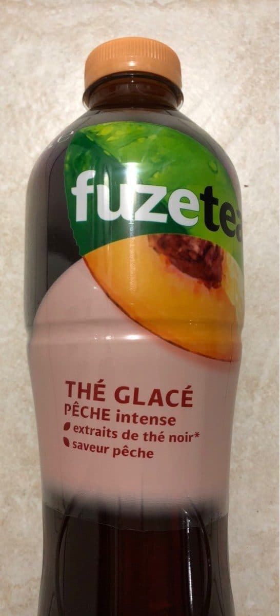 Fuzetea Thé glacé pêche intense packshot