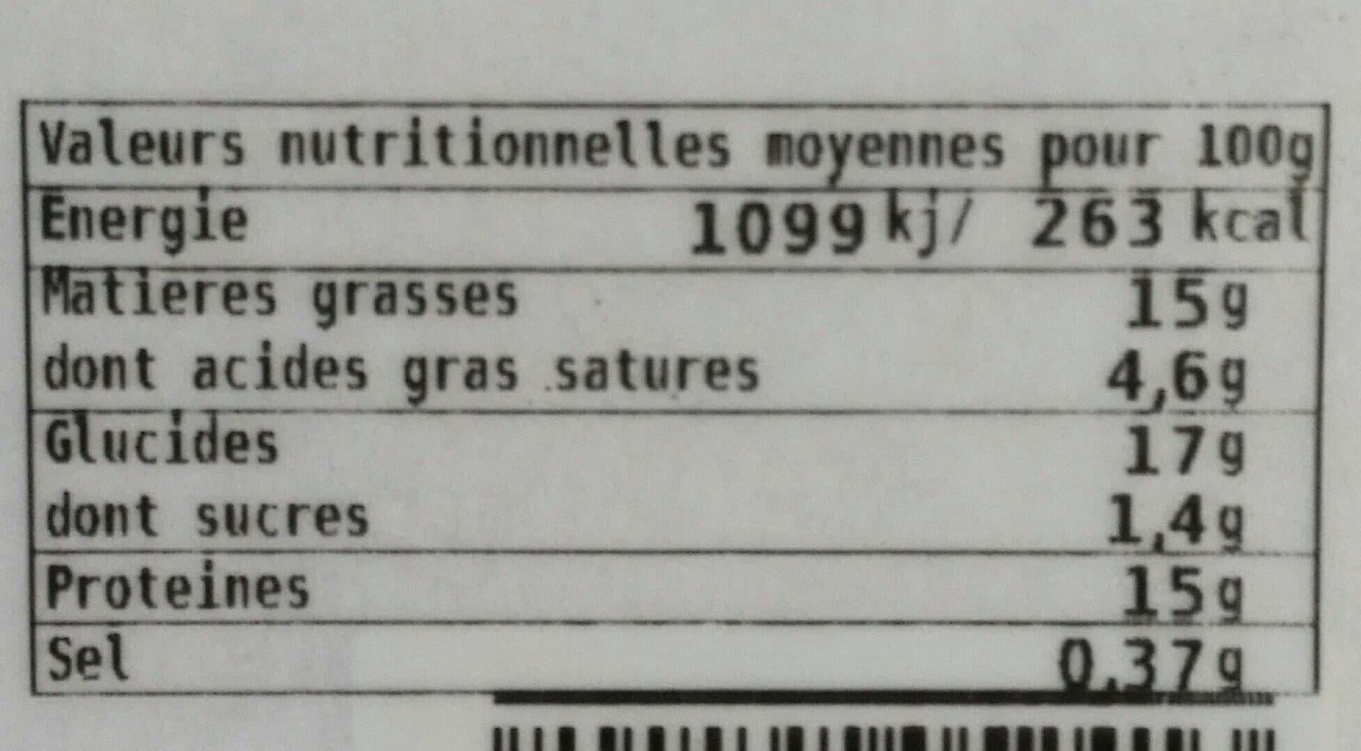 Open Food Facts Pizza saumon traiteur packshot