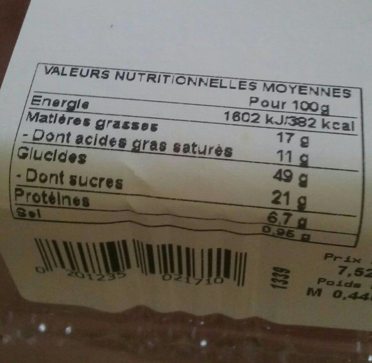 Open Food Facts Suisse au chocolat packshot
