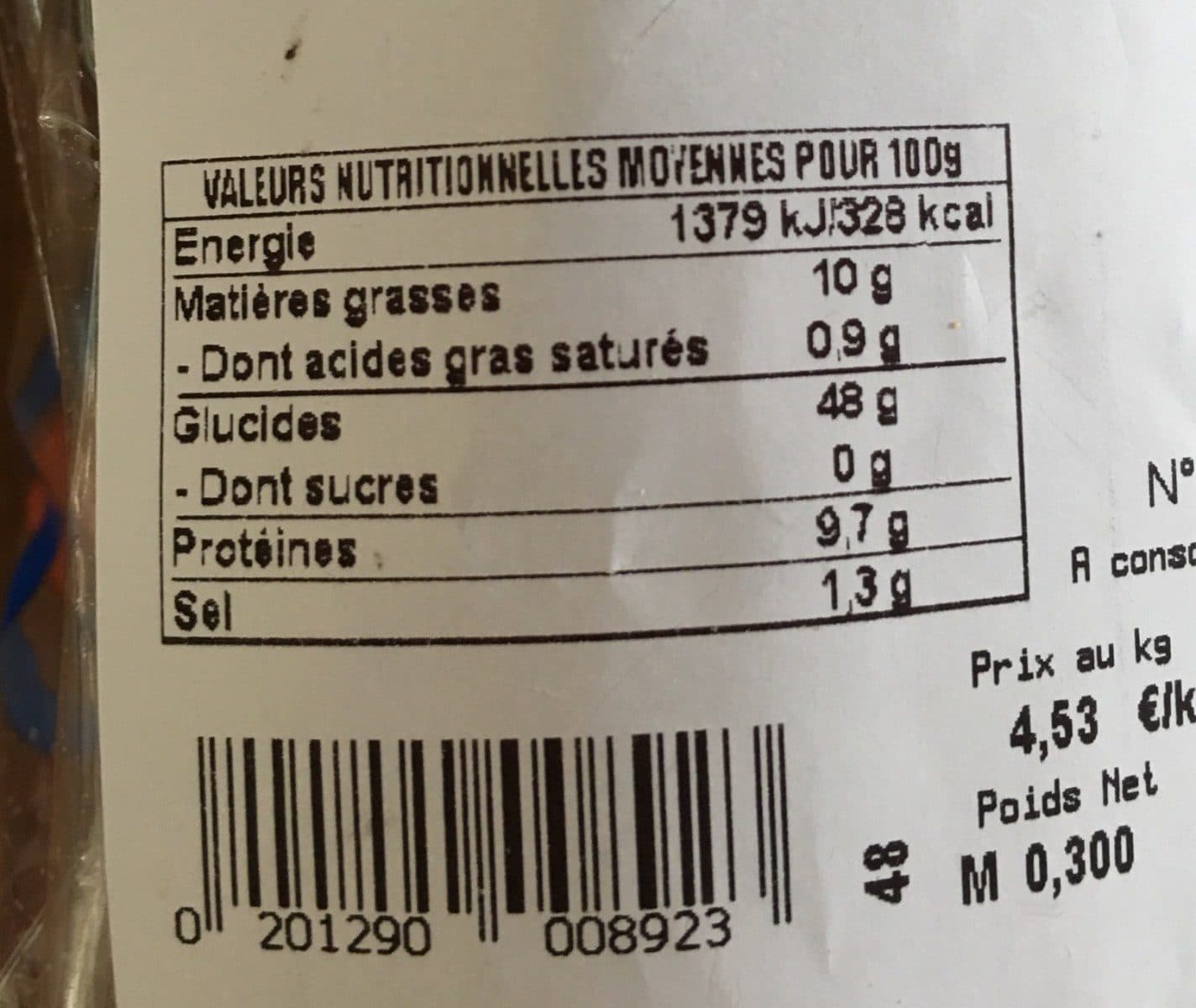 E.Leclerc PAIN AUX NOIS packshot