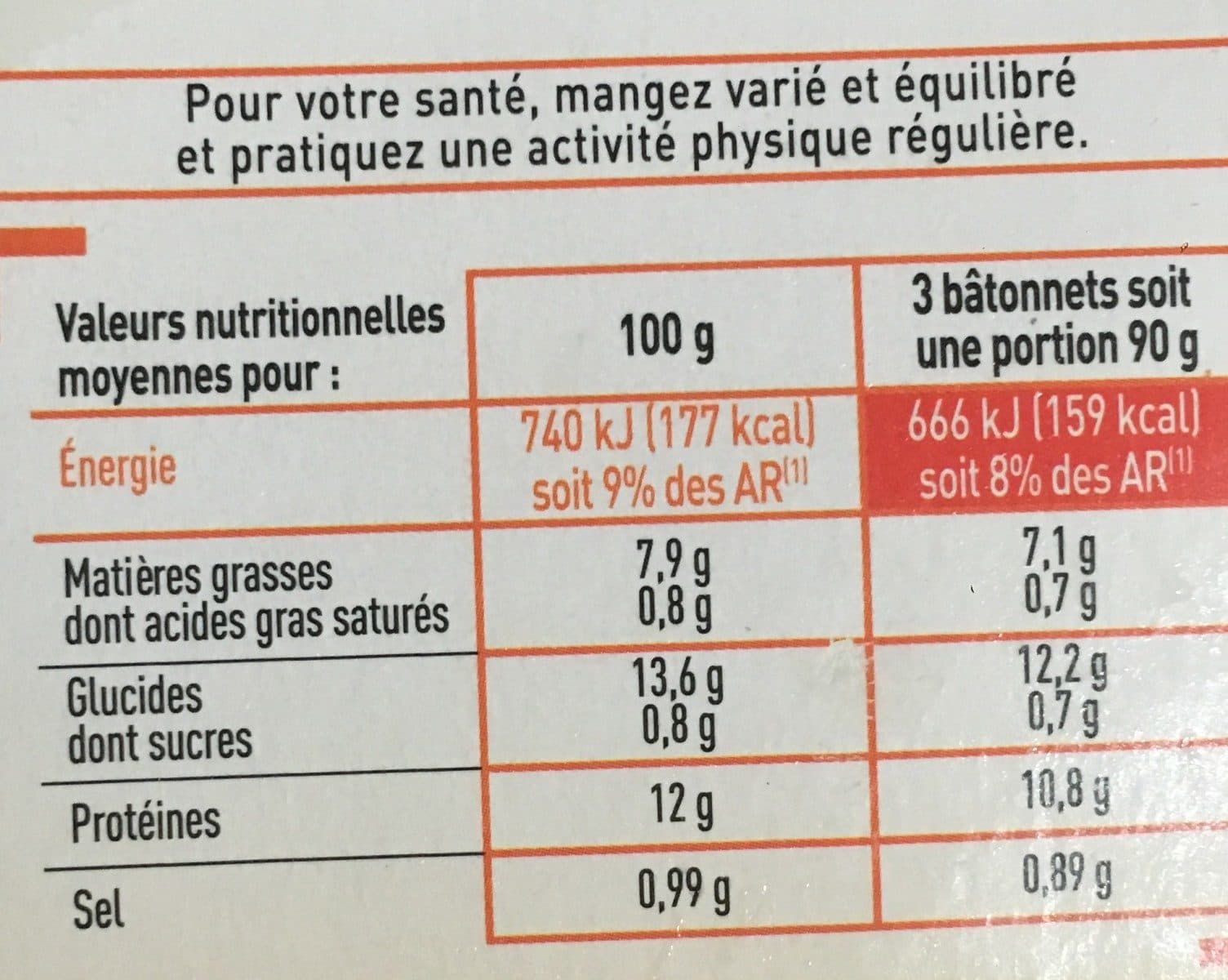 Open Food Facts 15 crousti panés packshot
