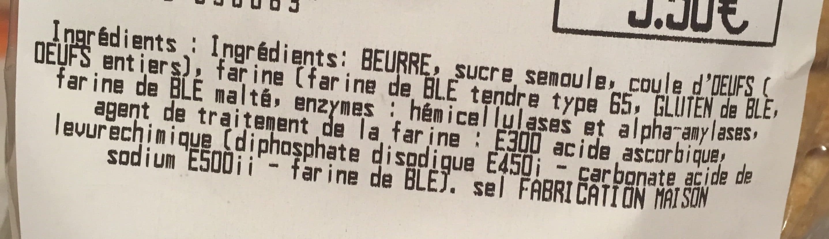 Leclerc Grosse galette packshot