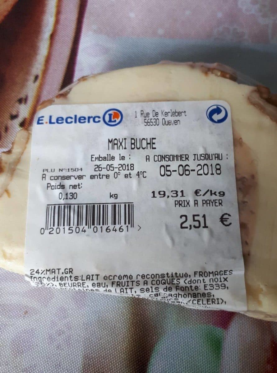 E.Leclerc Maxi buche packshot