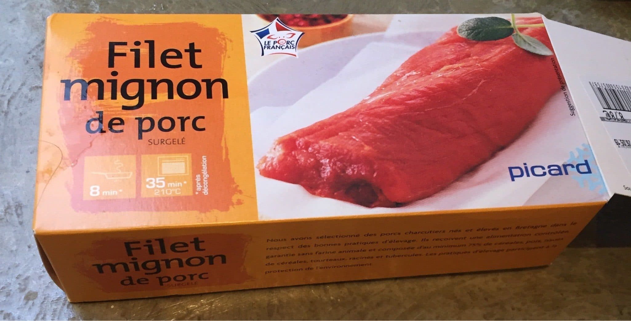 Picard Filet mignon de porc packshot