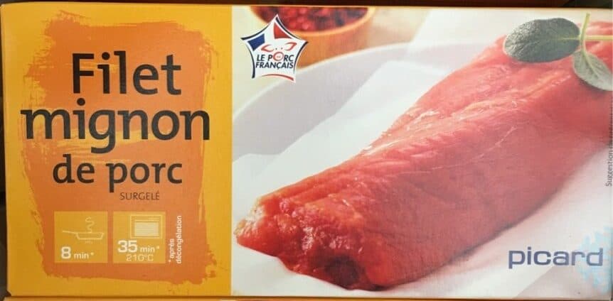 Picard Filet mignon de porc packshot