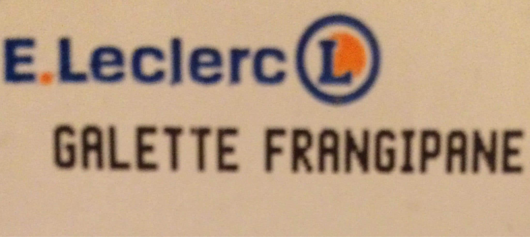 E.Leclerc Galette Frangipane Indiv. packshot