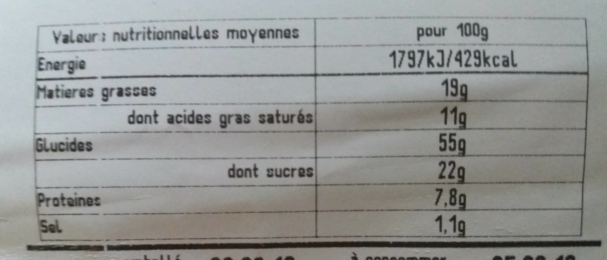 Open Food Facts Torsades chocolat packshot