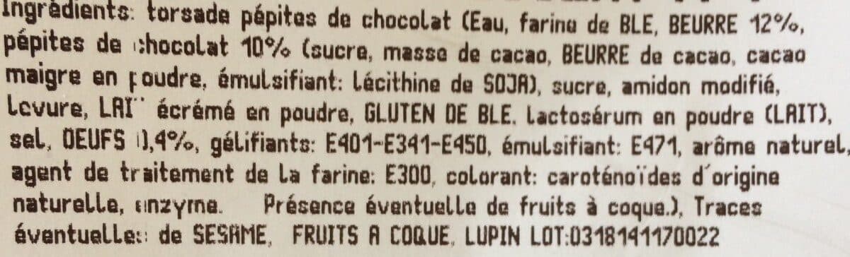 Open Food Facts Torsades chocolat packshot