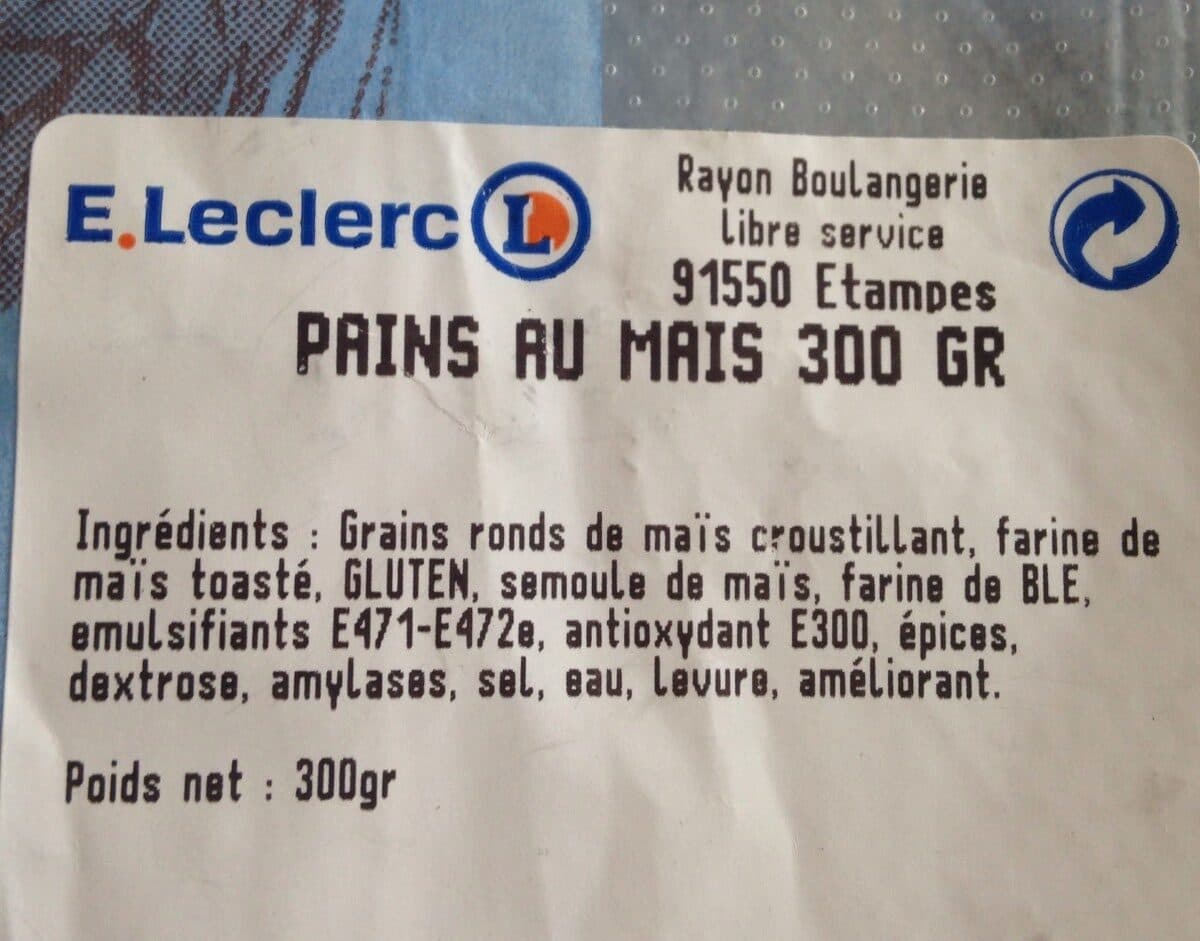 E.Leclerc Pain au maïs packshot