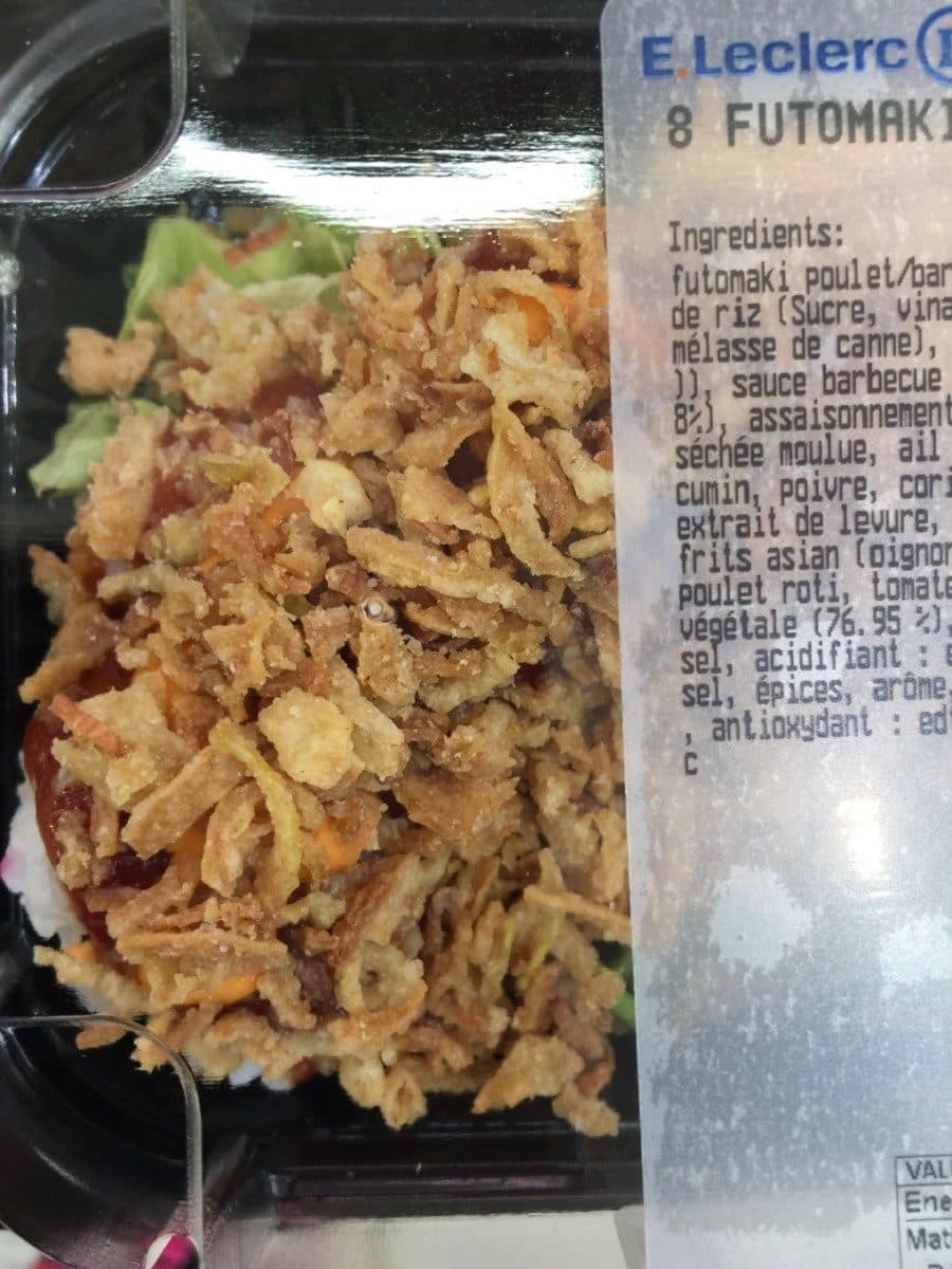 Open Food Facts Futomaki packshot