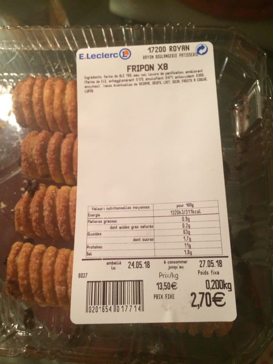 E.Leclerc Fripon packshot