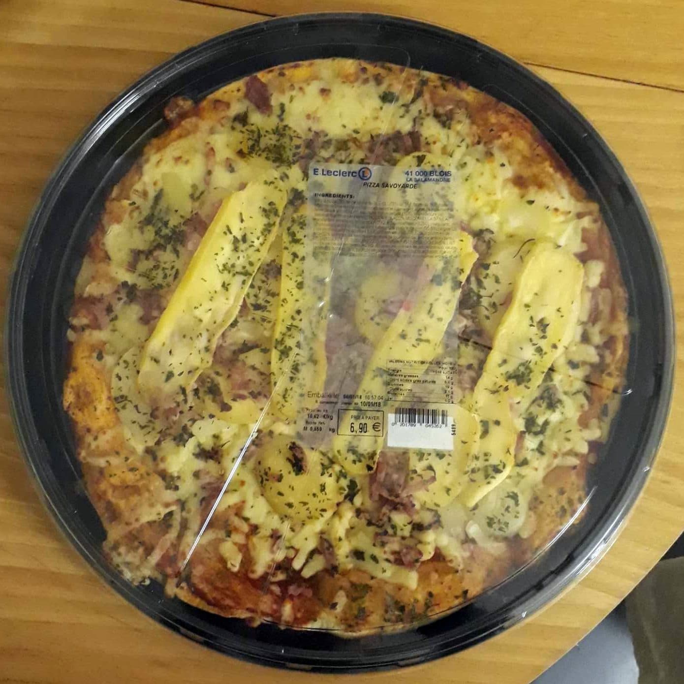 Leclerc Pizza savoyarde packshot