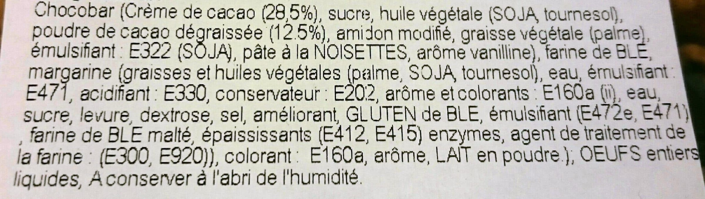 Leclerc 4 Chocobars packshot