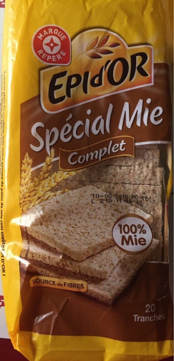 Open Food Facts Spécial mie packshot