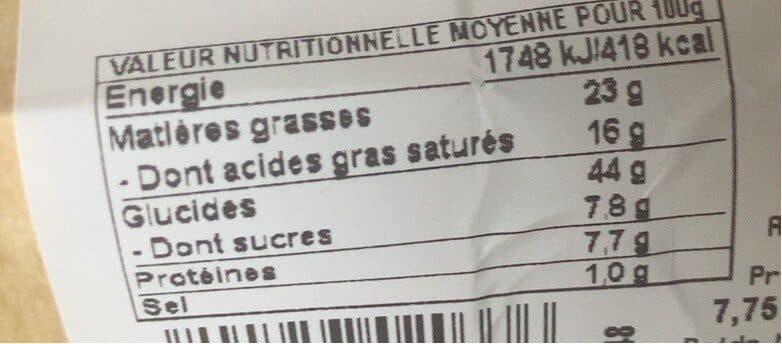 Les 3 Meuniers Croissants pur beurre packshot