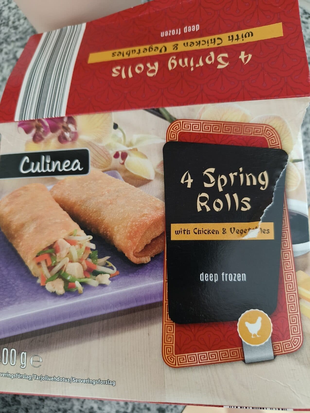Lidl Spring Rolls packshot