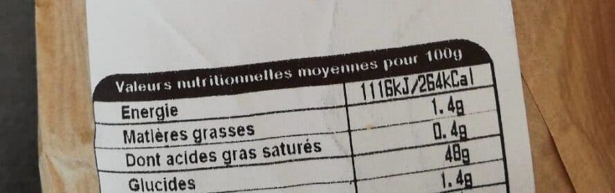 Open Food Facts Pain complet packshot