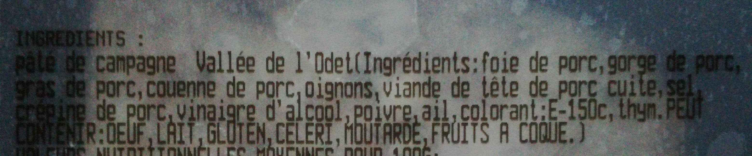 Open Food Facts Pâté de campagne à l'ancienne packshot