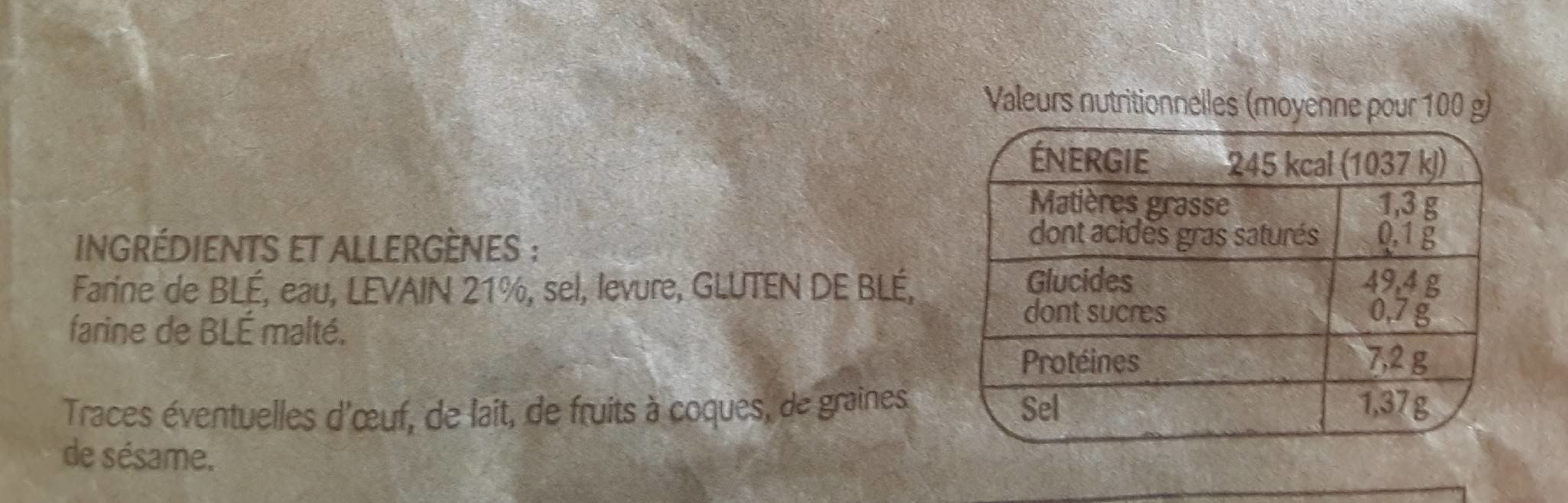 Carrefour City Bûche de campagne packshot