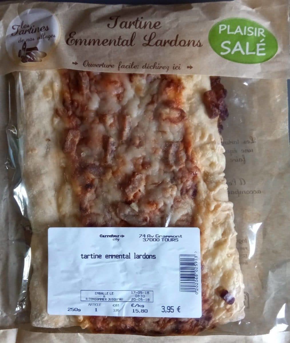 Open Food Facts Tartne emmental lardons packshot
