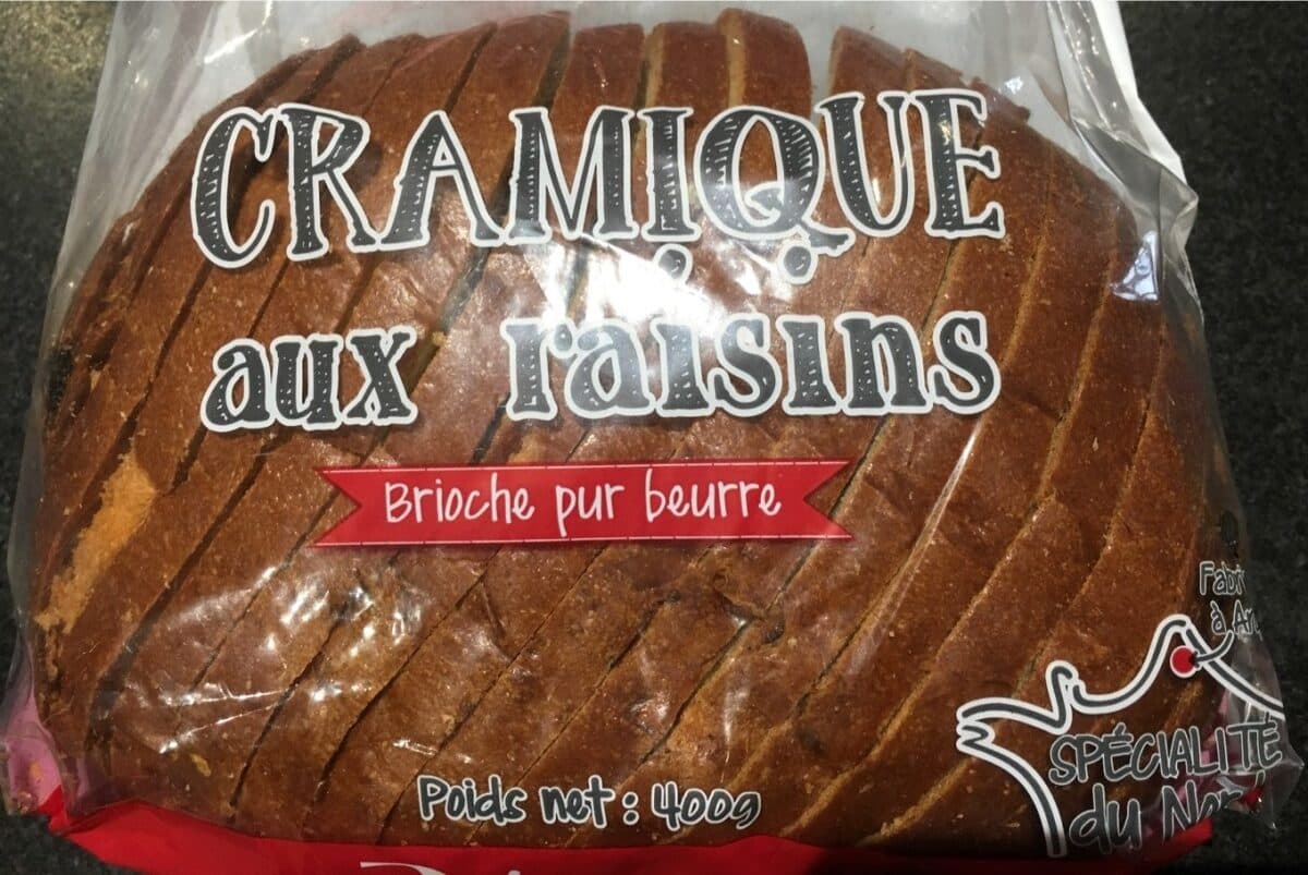 Open Food Facts Ceramique aux raisins packshot
