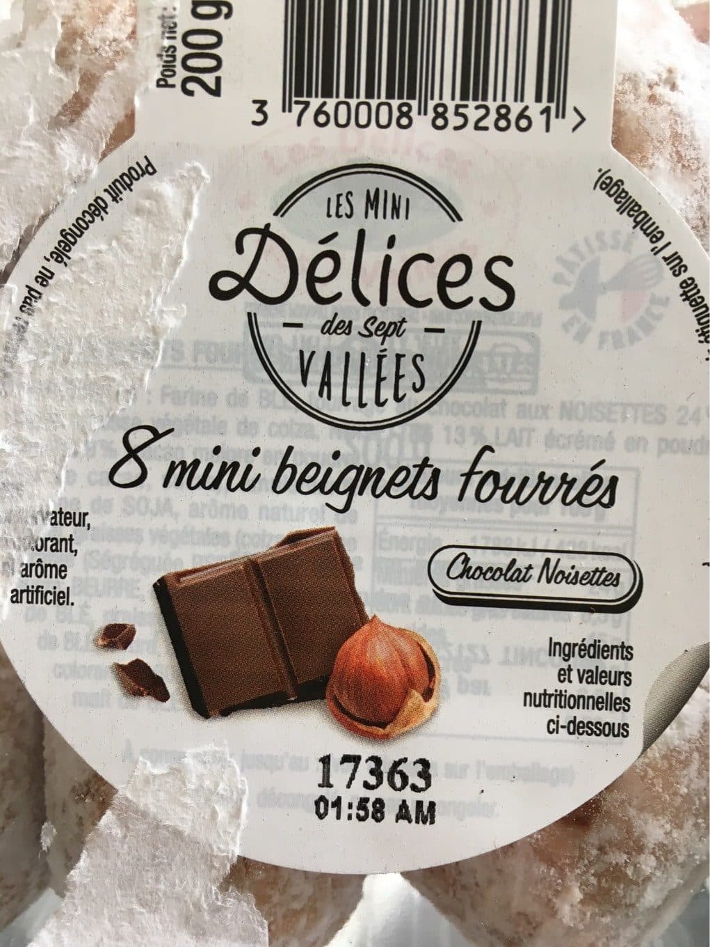 DELICES DES sept Vallees Beignets fourrs packshot