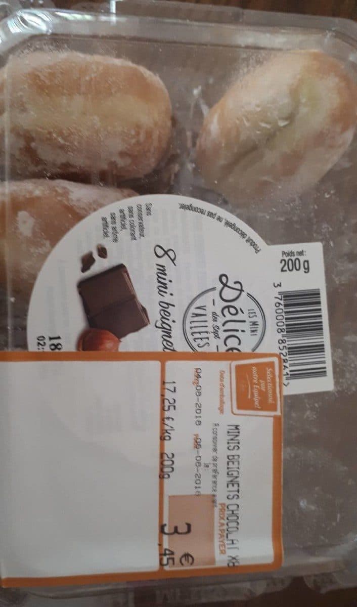 Open Food Facts Mini beignets chocolat packshot