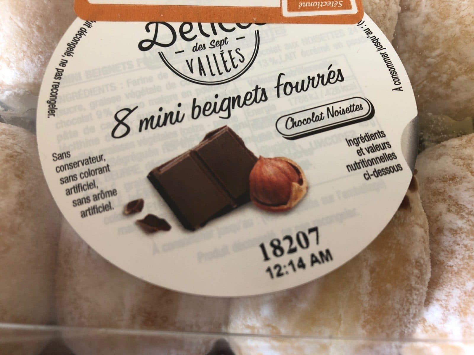 Open Food Facts Mini beignets fourres packshot