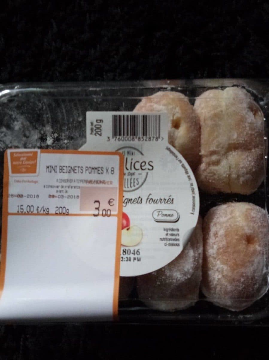 Les Délices des 7 Vallées Mini beignets aux pommes packshot