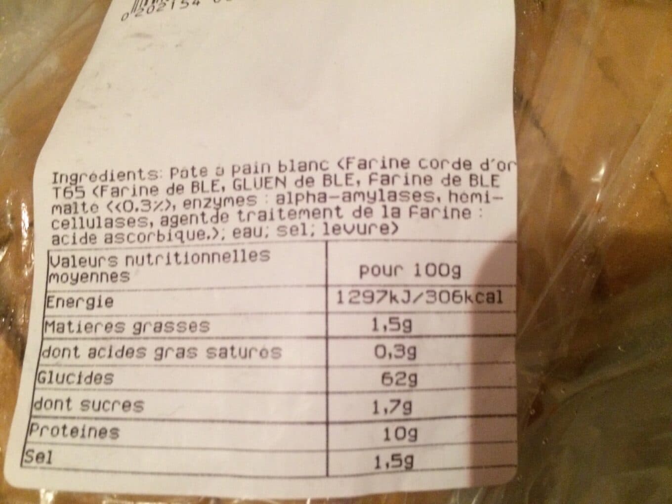 Leclerc Pain batard packshot