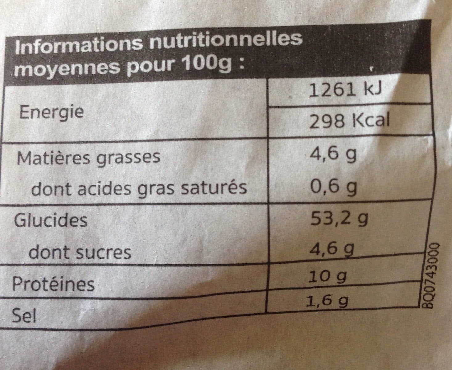 Open Food Facts Pain du maghreb packshot