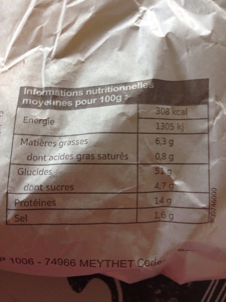 Open Food Facts Pain du maghreb packshot