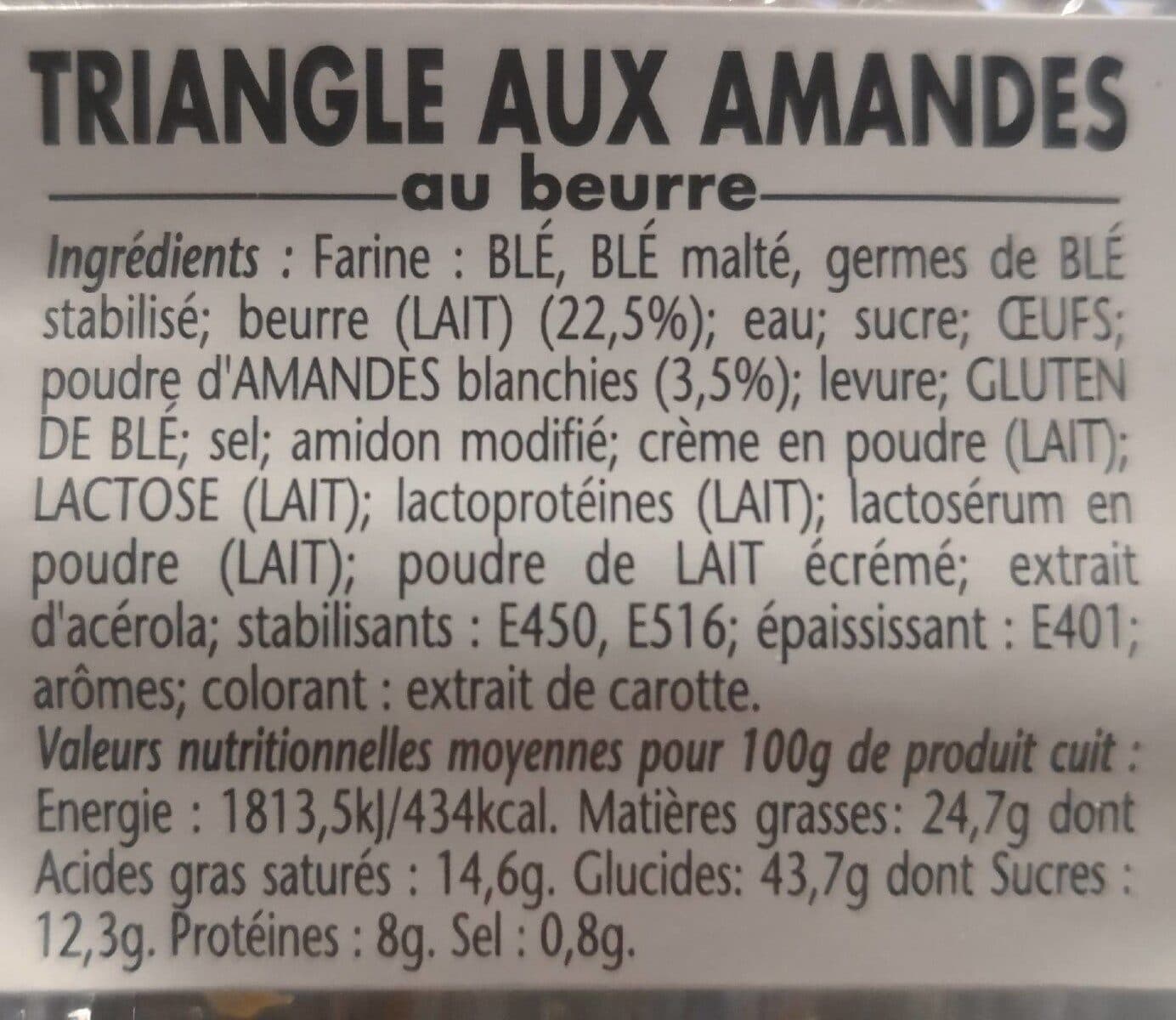 Open Food Facts Triangle amandes packshot