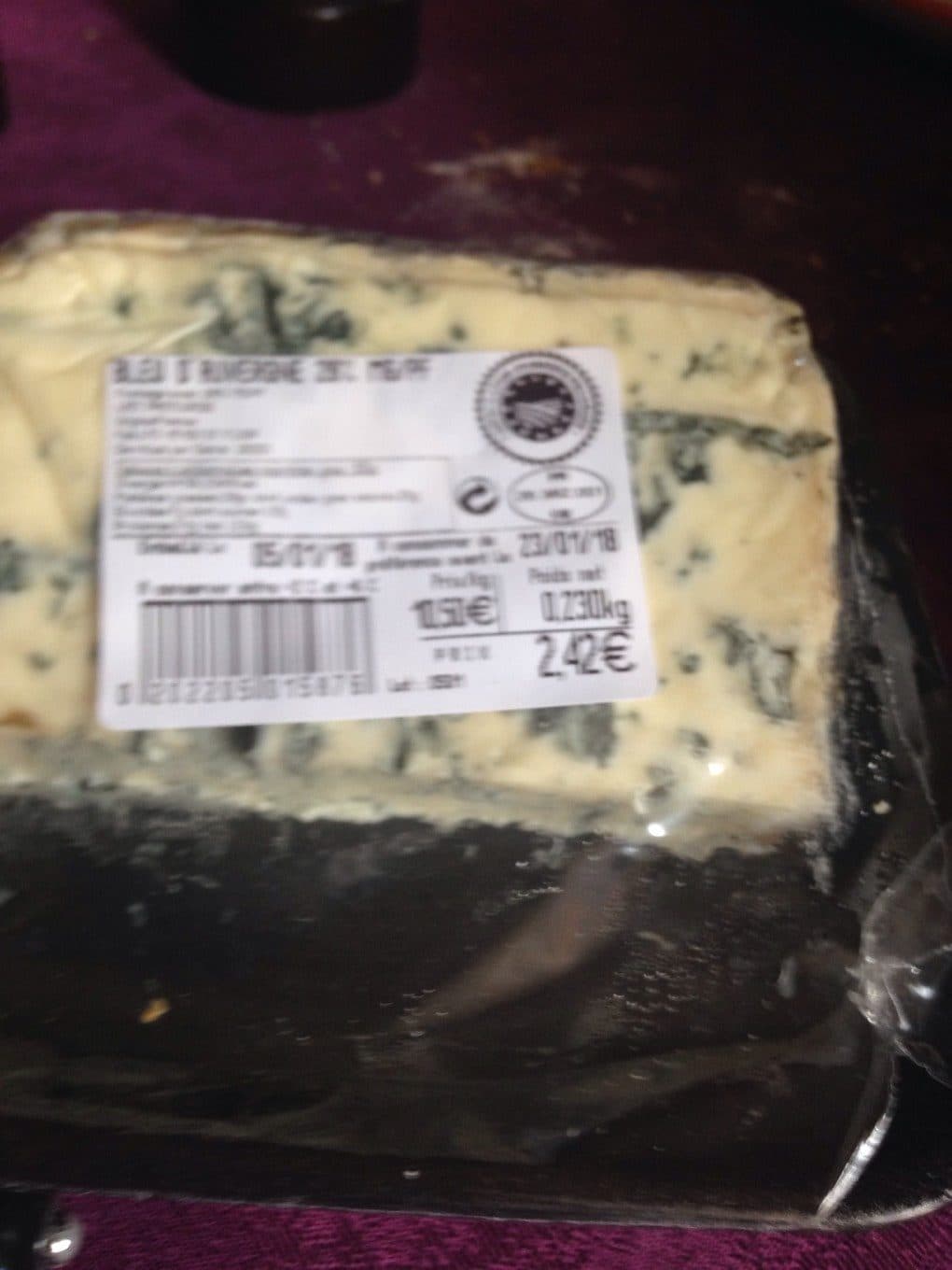 Aop Bleu d auvergne packshot