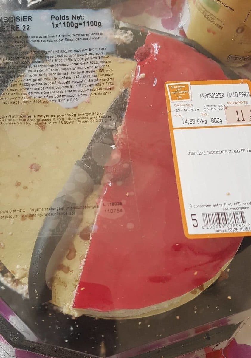 Open Food Facts Framboisier 8/10 Parts packshot