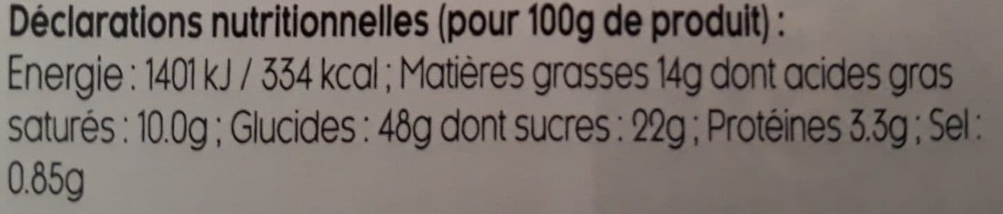 Open Food Facts Kouign Amann aux Pommes packshot